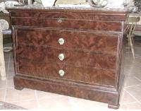 Commode acajou style Louis Plilippe.JPG